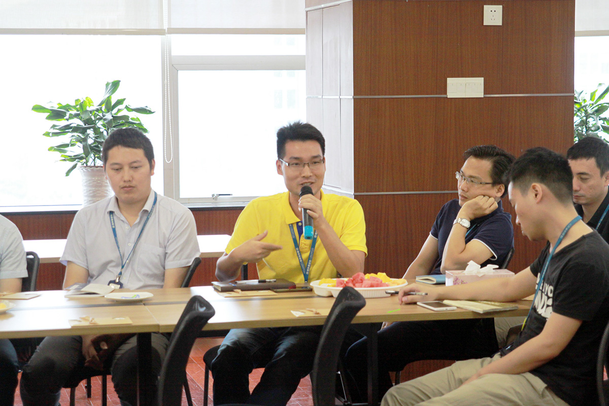 朗华集团“勤劳蜜蜂”员工代表座谈会 - 朗华要闻 - 深圳市朗华供应链效劳有限公司